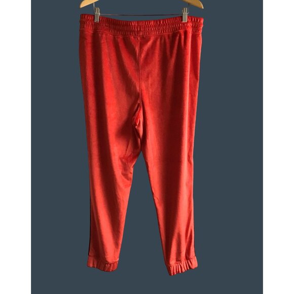 NWT- I.N.C. MENS TAPPERED LEG ELASTIC WAIST POCKETS RED SWEATPANTS SIZE LARGE - Picture 2 of 7